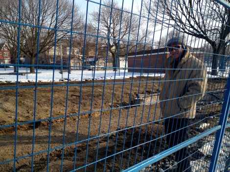 Adam from LOMCO who is working on the project.