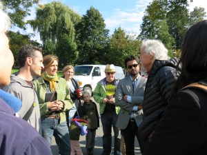 David Suzuki at Roxton Road parkette